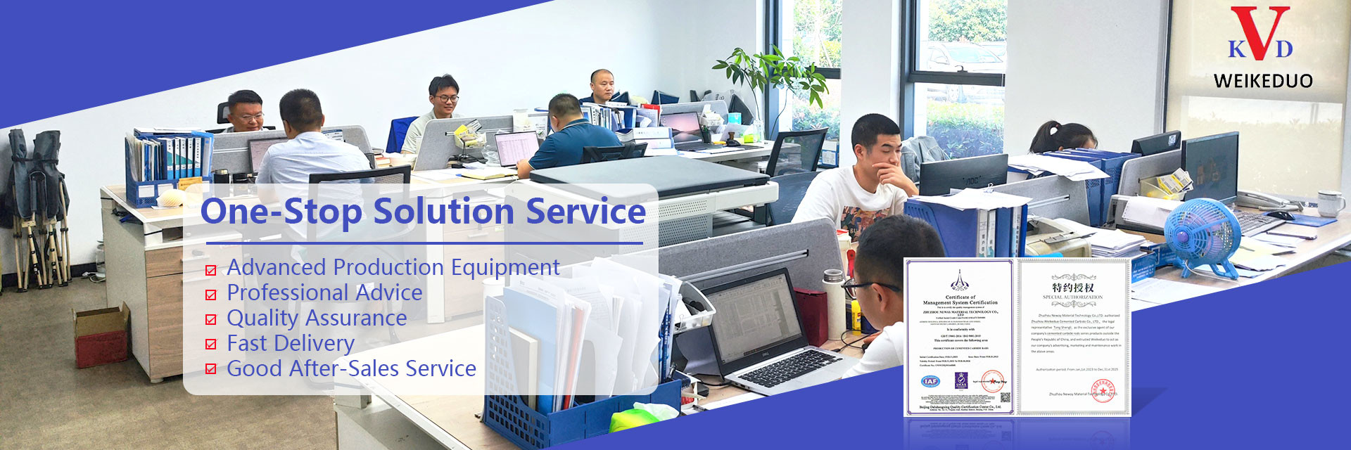 Kalite Tungsten Karbür Düğmeleri fabrika